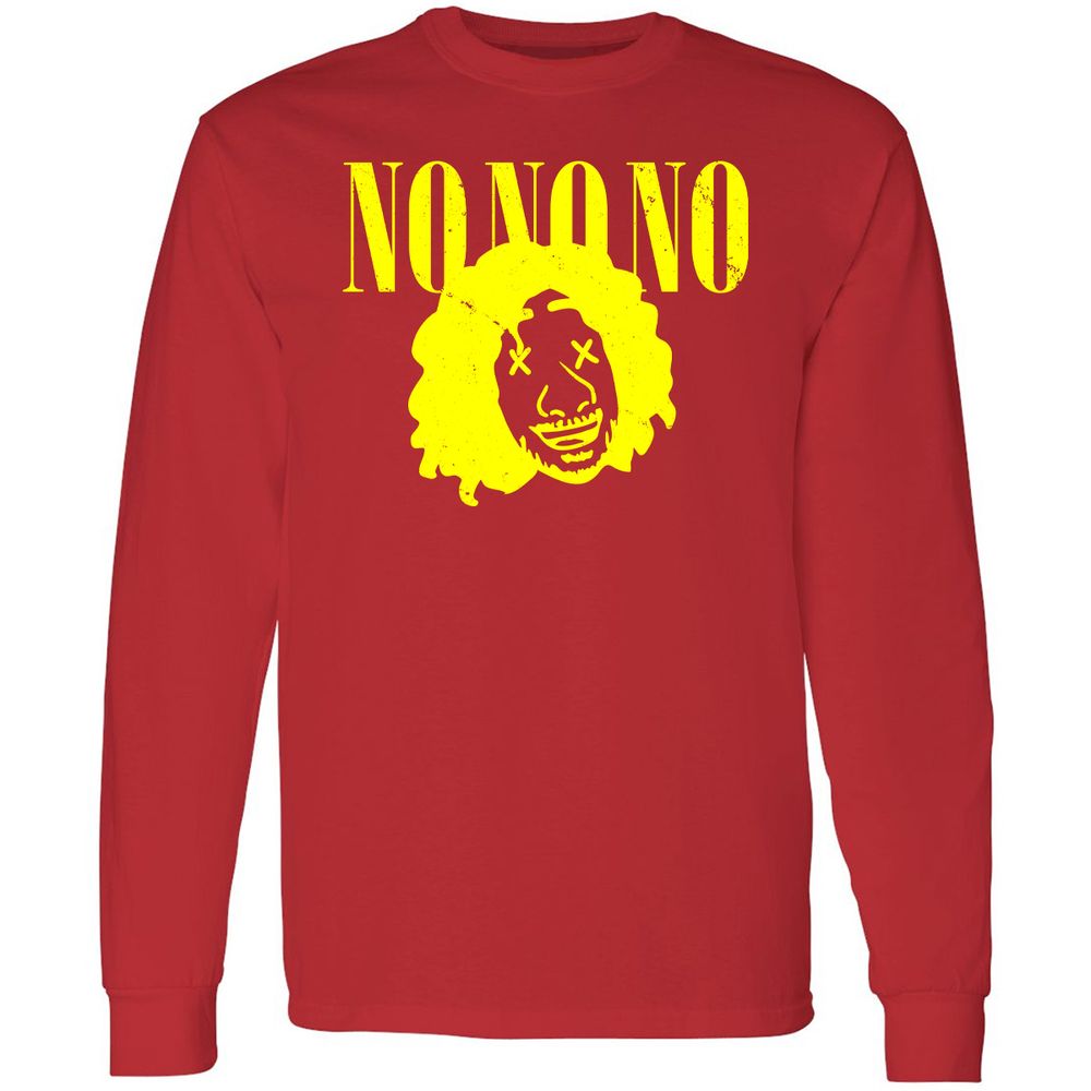 Long Sleeve T-Shirt - PPDF8ZBJ - Red - 14