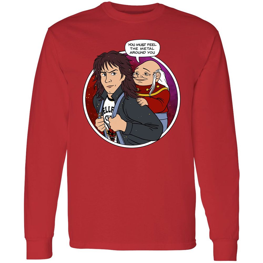 Long Sleeve T-Shirt - NHE93C5N - Red - 14