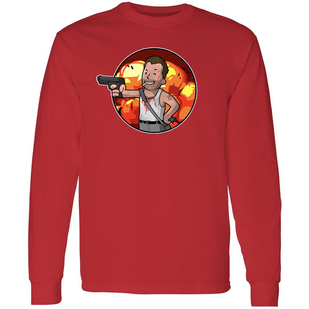 Long Sleeve T-Shirt - PB6KLGSL - Red - 14