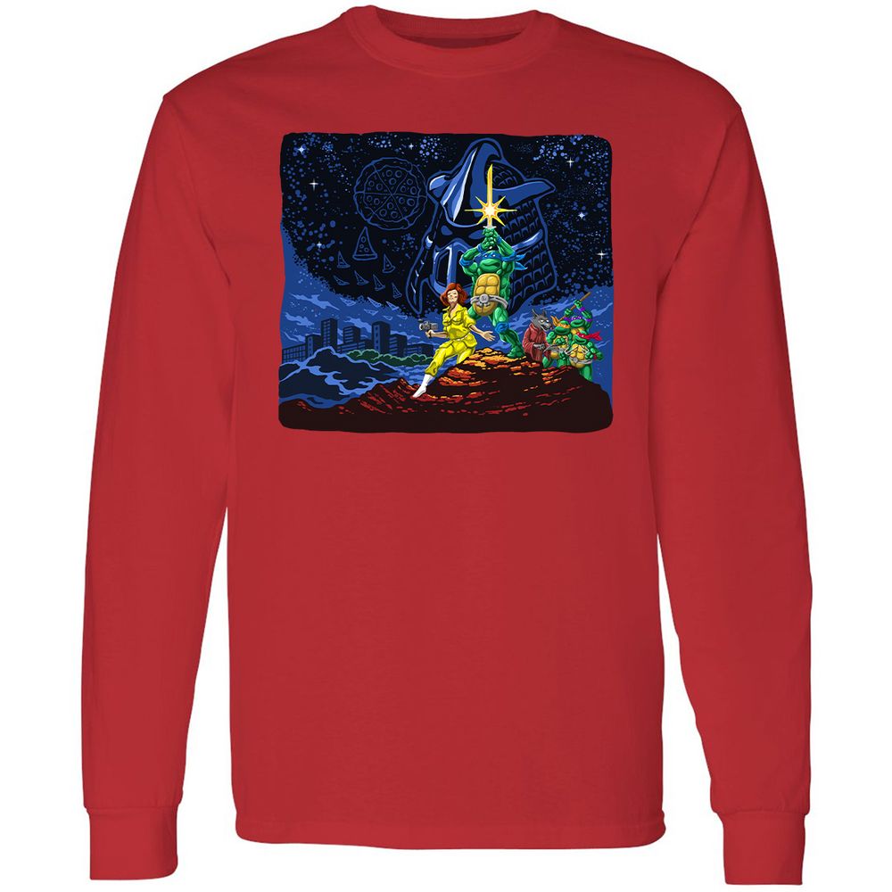 Long Sleeve T-Shirt - RVUE4867 - Red - 14