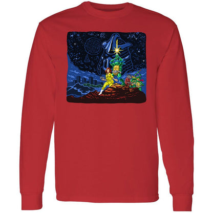 Long Sleeve T-Shirt - RVUE4867 - Red - 14