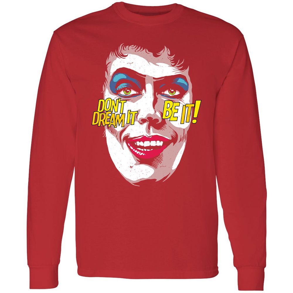Long Sleeve T-Shirt - JCA5UKQ1 - Red - 14