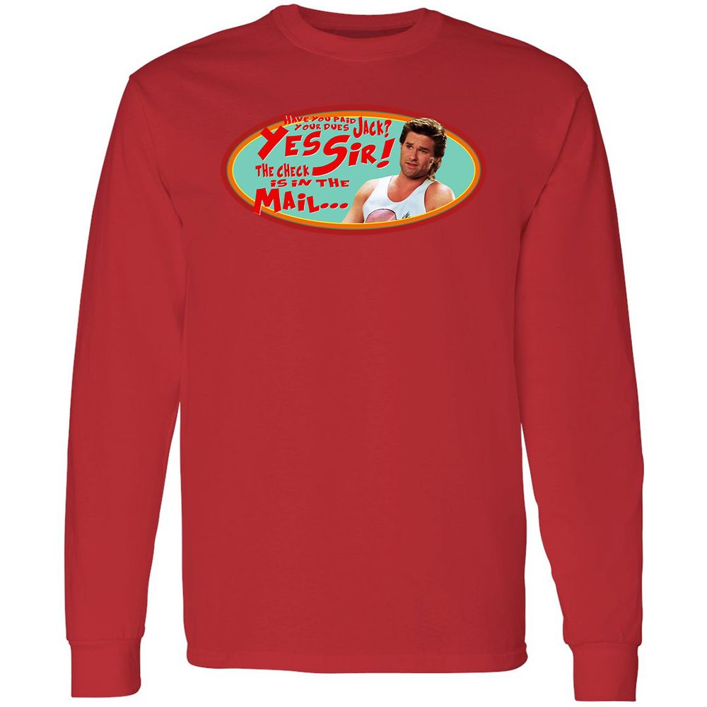 Long Sleeve T-Shirt - XQWTRTQJ - Red - 14