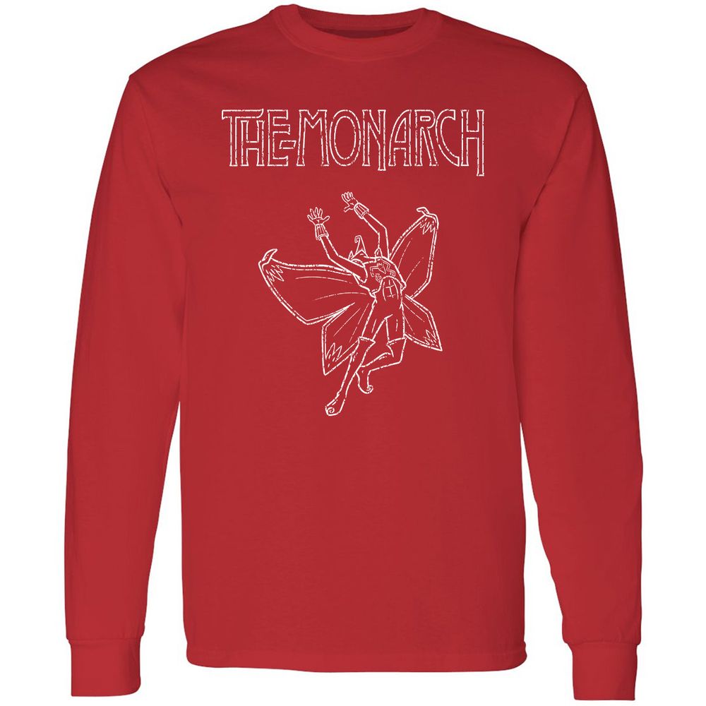 Long Sleeve T-Shirt - Z757QV61 - Red - 14