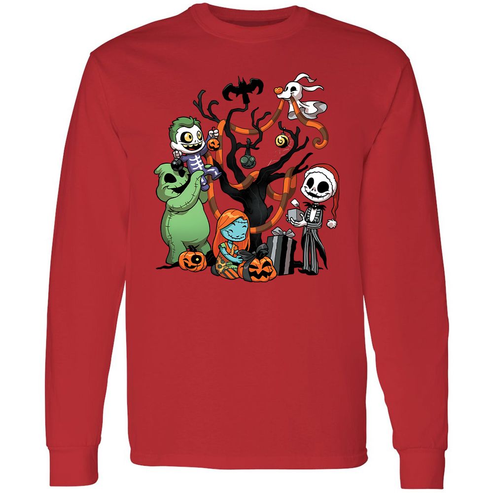 Long Sleeve T-Shirt - UYBMAYVA - Red - 14
