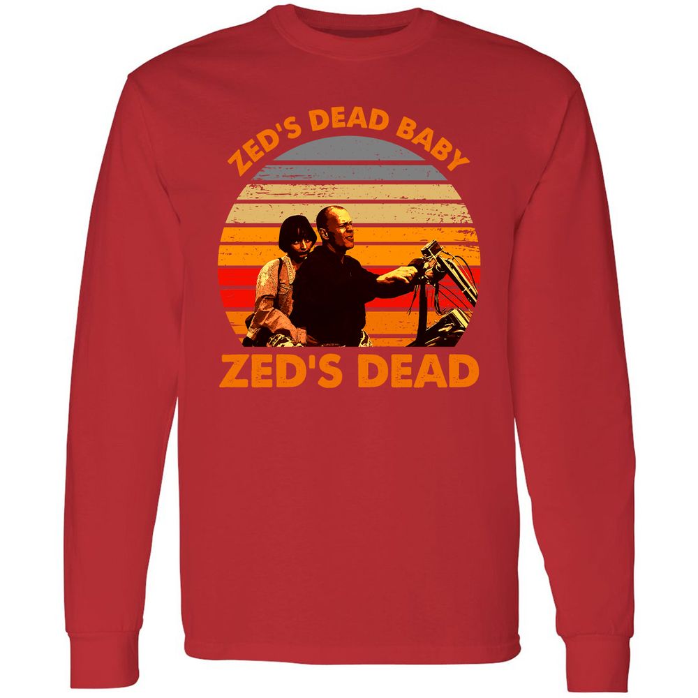 Long Sleeve T-Shirt - QTBFBY25 - Red - 14