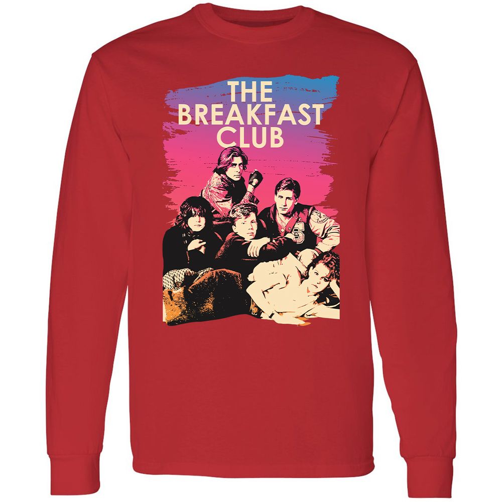 Long Sleeve T-Shirt - NKPA3QDM - Red - 14