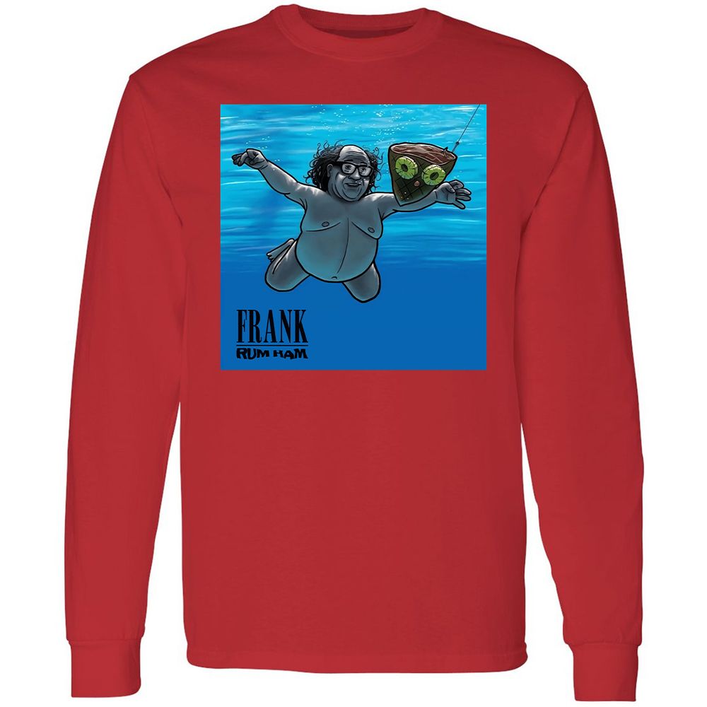 Long Sleeve T-Shirt - HRGF5JC3 - Red - 14