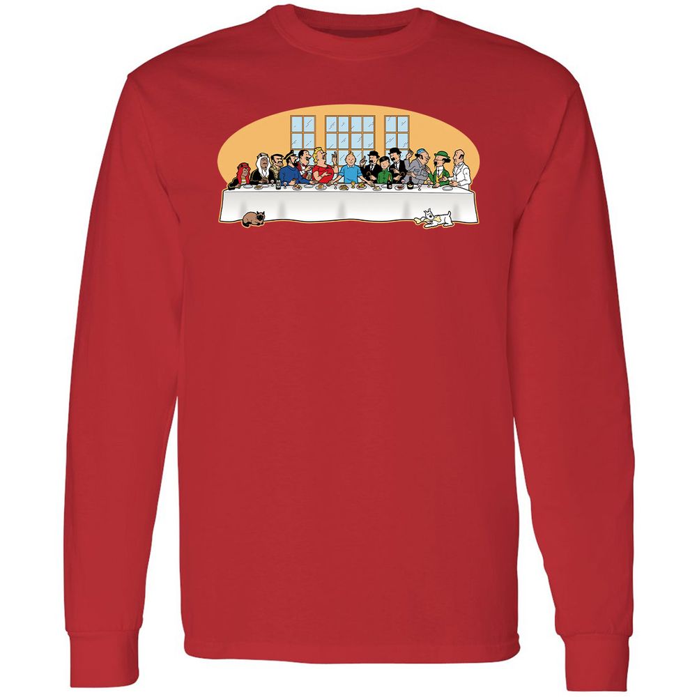 Long Sleeve T-Shirt - 121UTHS1 - Red - 14