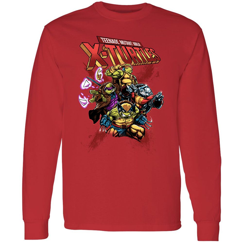 Long Sleeve T-Shirt - 8L6EBUMA - Red - 14