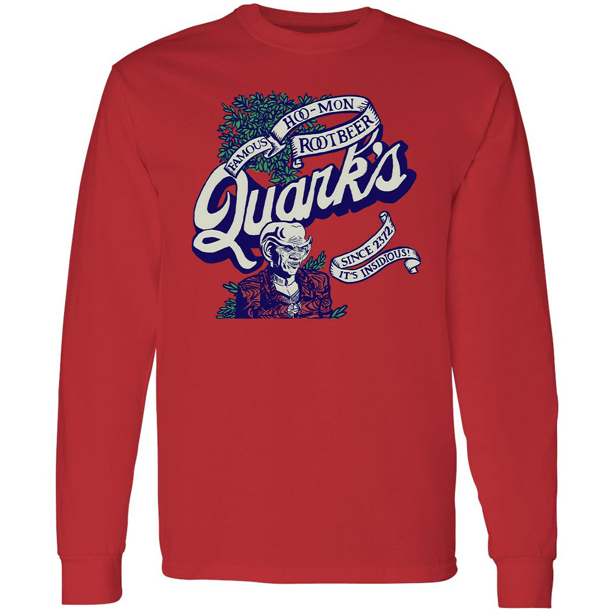 Long Sleeve T-Shirt - XU1QG7ZF - Red - 14