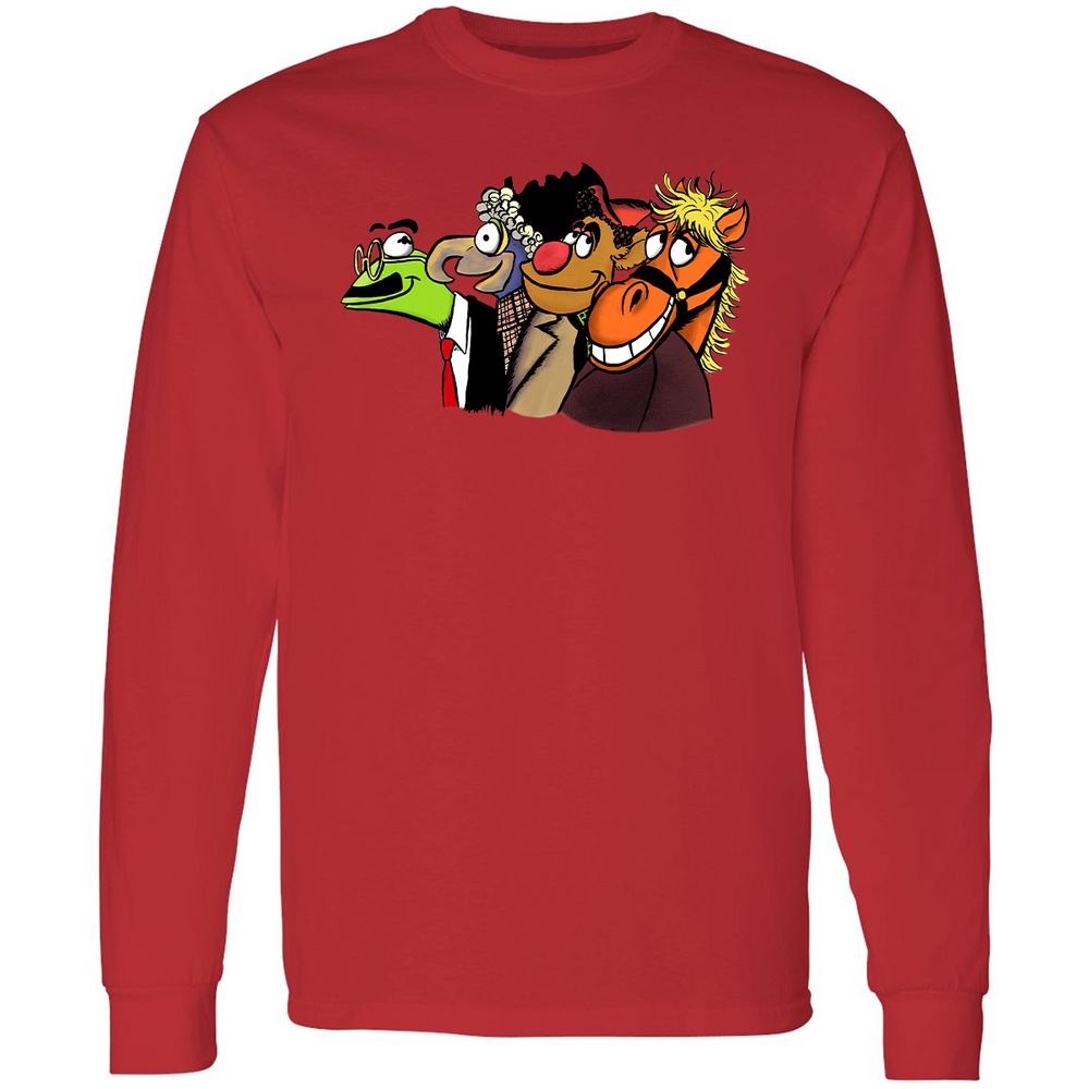 Long Sleeve T-Shirt - 1NZPXSAK - Red - 14