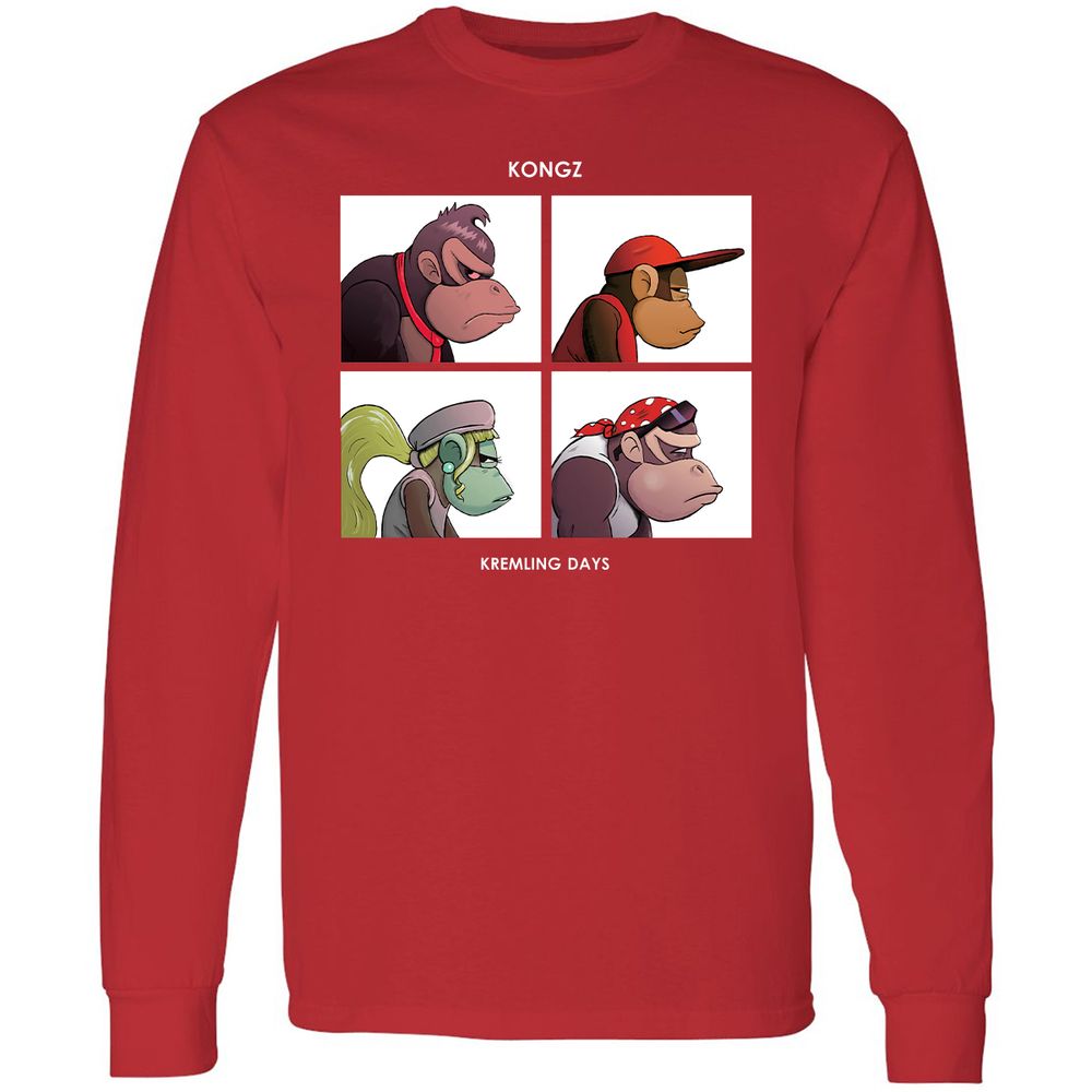 Long Sleeve T-Shirt - C4SC64L4 - Red - 14