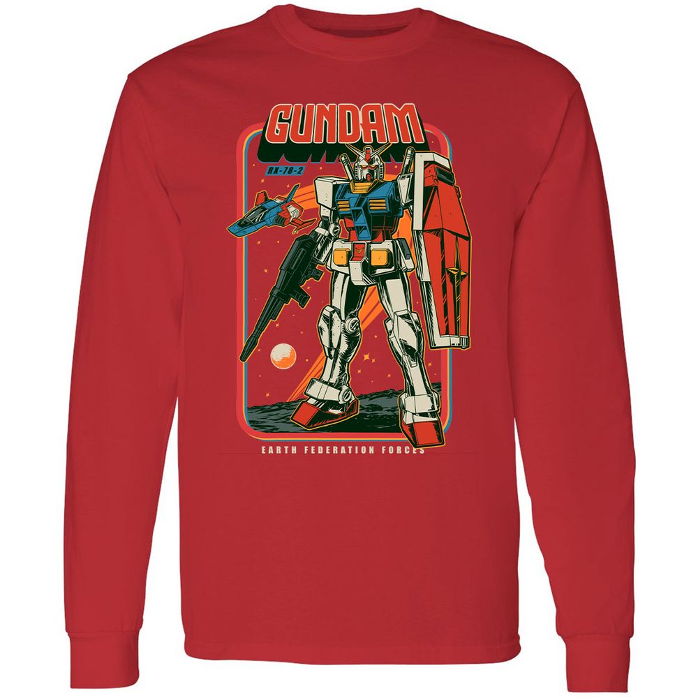 Long Sleeve T-Shirt - 2GY5JSMD - Red - 14