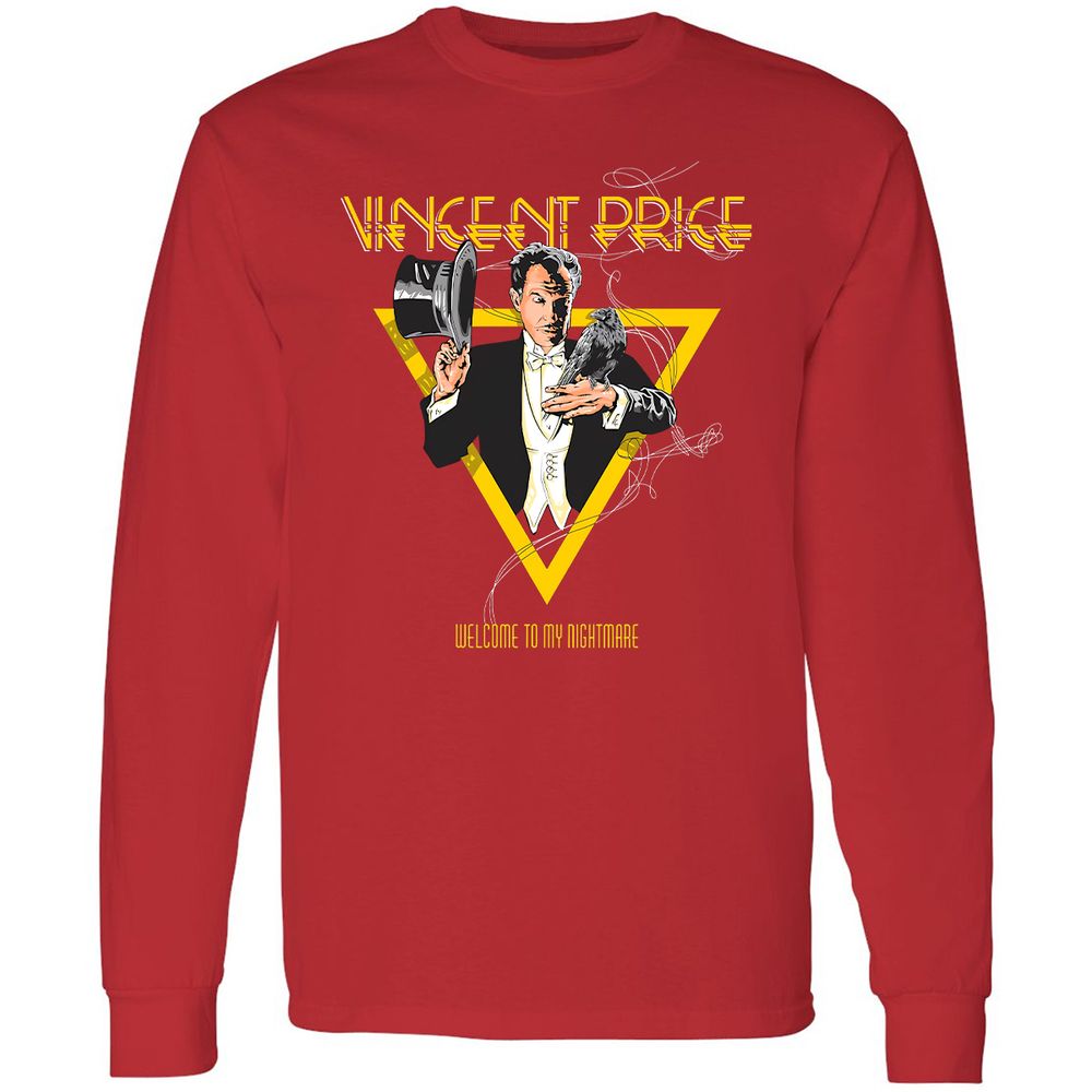 Long Sleeve T-Shirt - T6J9LXDH - Red - 14