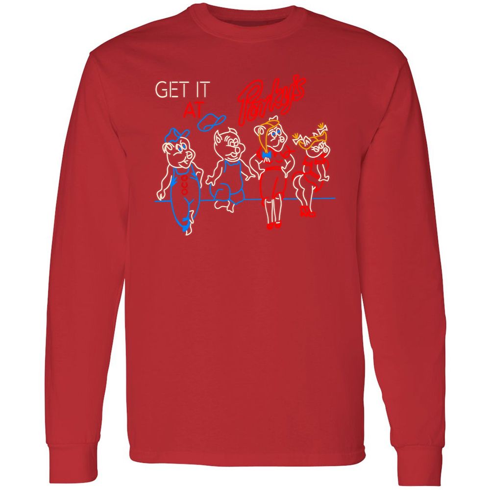 Long Sleeve T-Shirt - U4U141LD - Red - 14