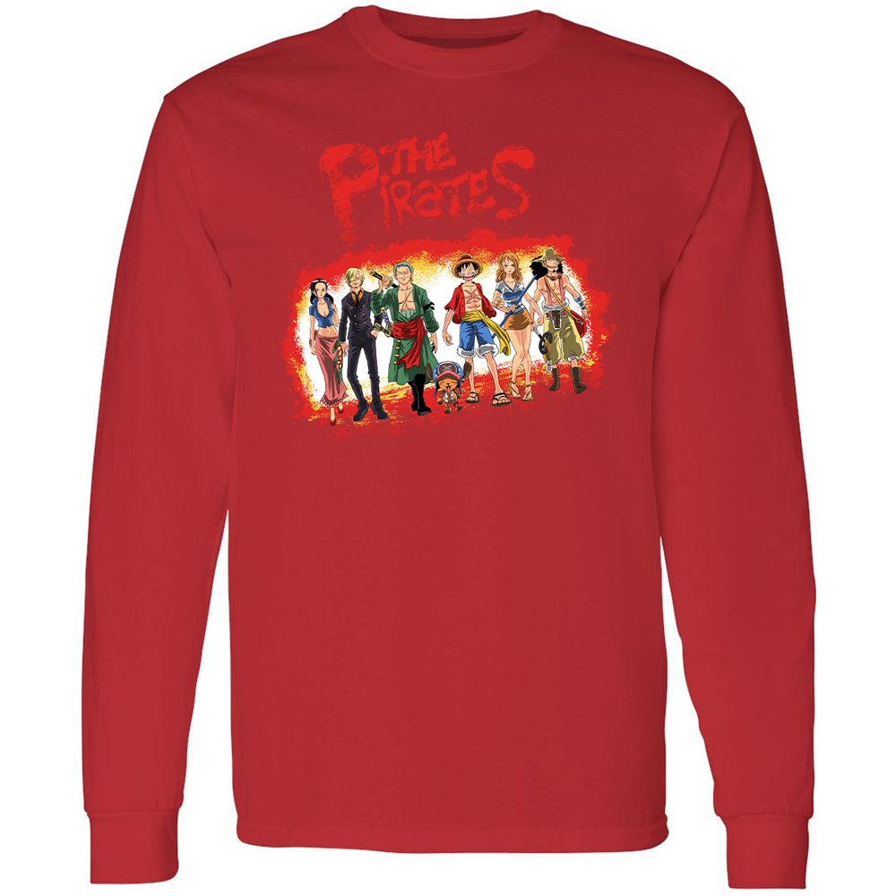 Long Sleeve T-Shirt - 4Q92CQ3G - Red - 14