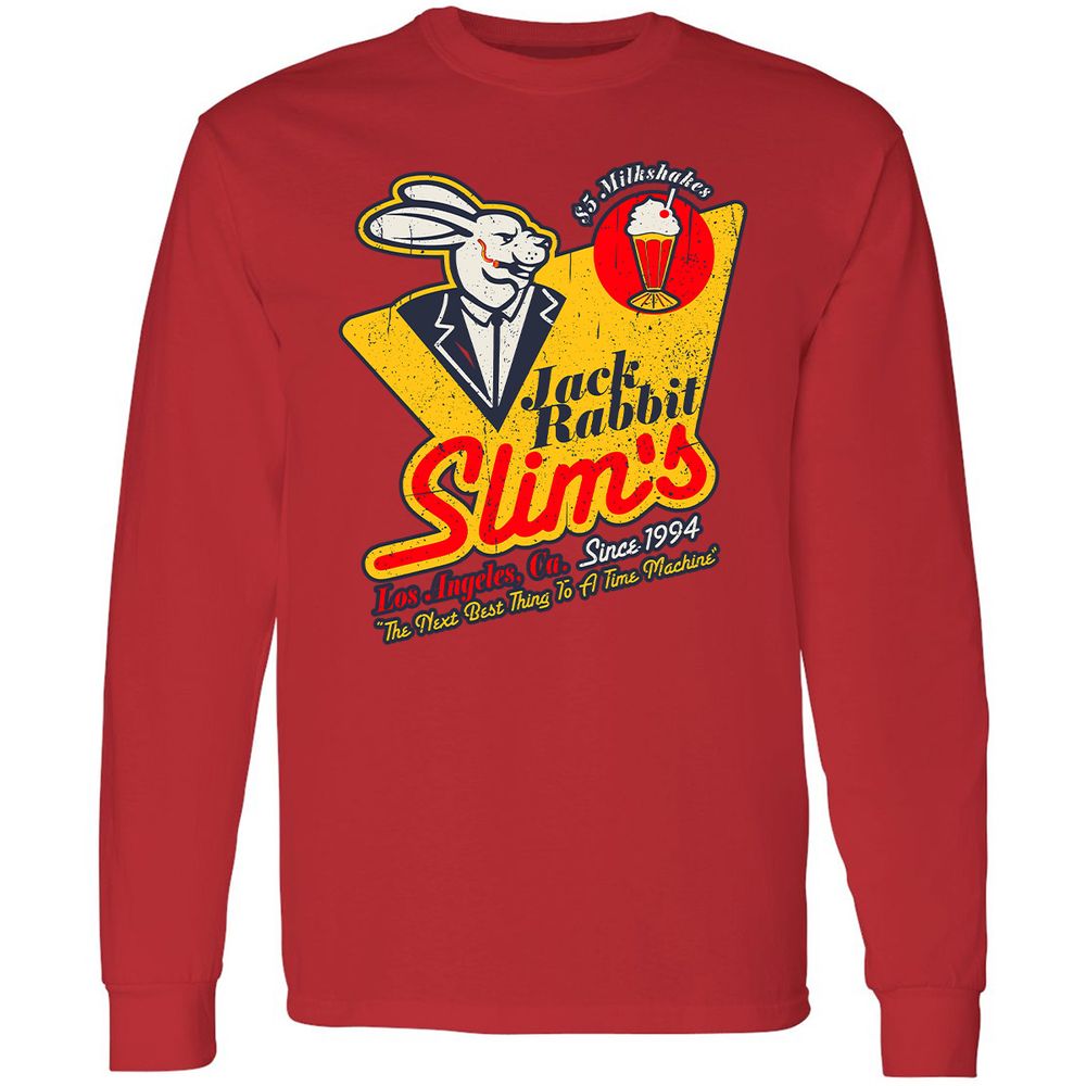 Long Sleeve T-Shirt - 2N1GRMMR - Red - 14