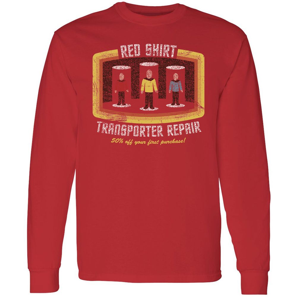 Long Sleeve T-Shirt - G83N4YR2 - Red - 14