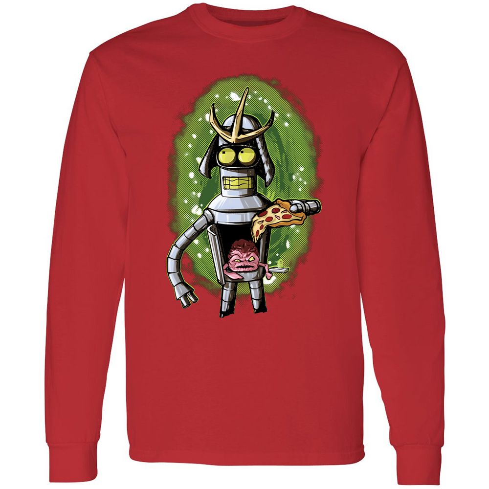 Long Sleeve T-Shirt - AWFFAEQC - Red - 14