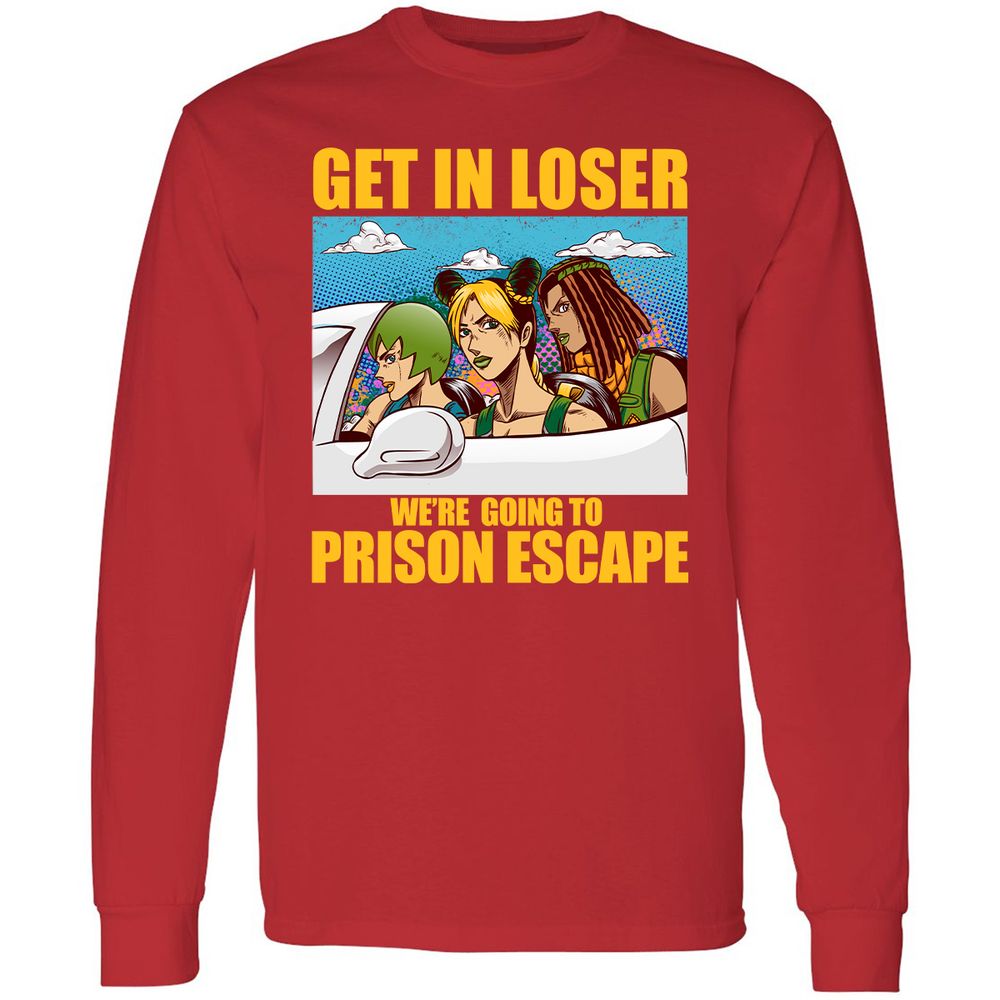 Long Sleeve T-Shirt - D31HJ5L6 - Red - 14