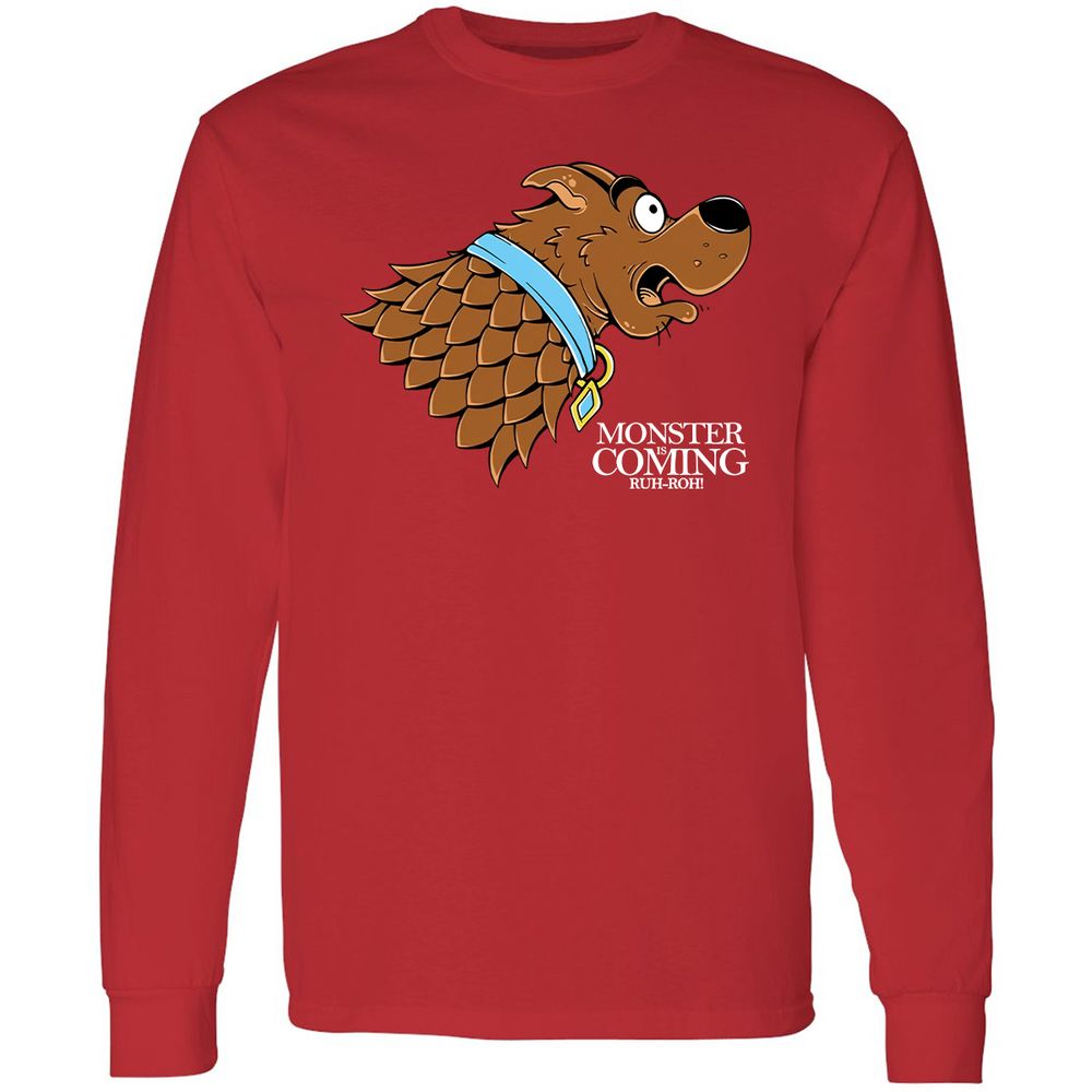 Long Sleeve T-Shirt - MQH2SJRU - Red - 14
