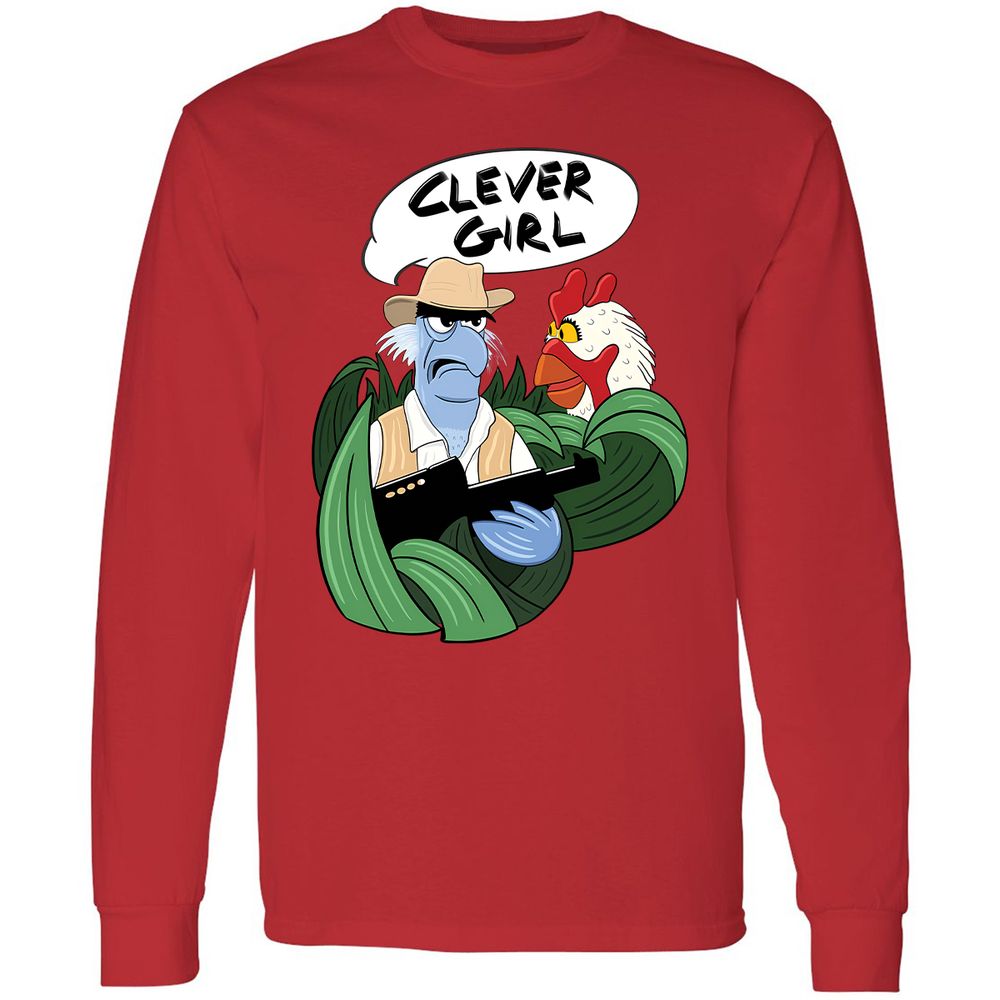 Long Sleeve T-Shirt - R1AV5Y1P - Red - 14