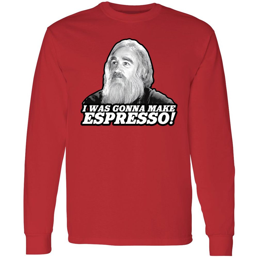 Long Sleeve T-Shirt - VLM5N5TQ - Red - 14