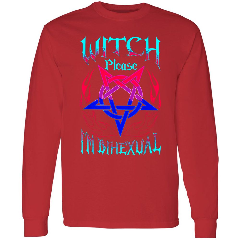 Long Sleeve T-Shirt - 3SQL2MU1 - Red - 14