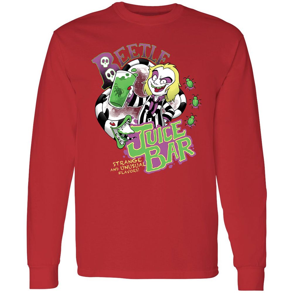 Long Sleeve T-Shirt - M6J525KD - Red - 14