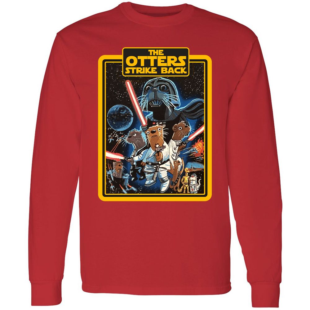 Long Sleeve T-Shirt - LEVUQCU7 - Red - 14