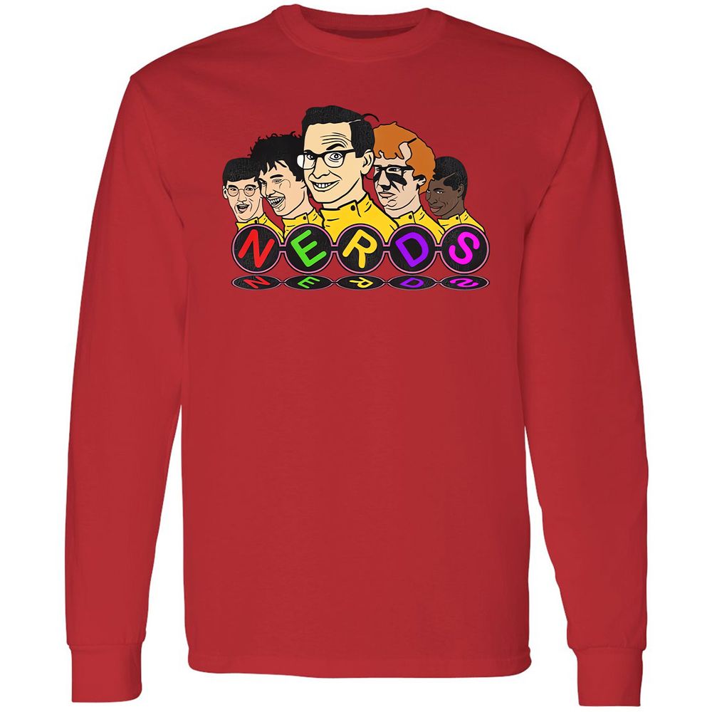 Long Sleeve T-Shirt - RJUZJ2GH - Red - 14