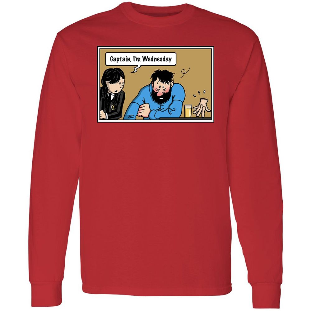 Long Sleeve T-Shirt - 5LSK1N4X - Red - 14