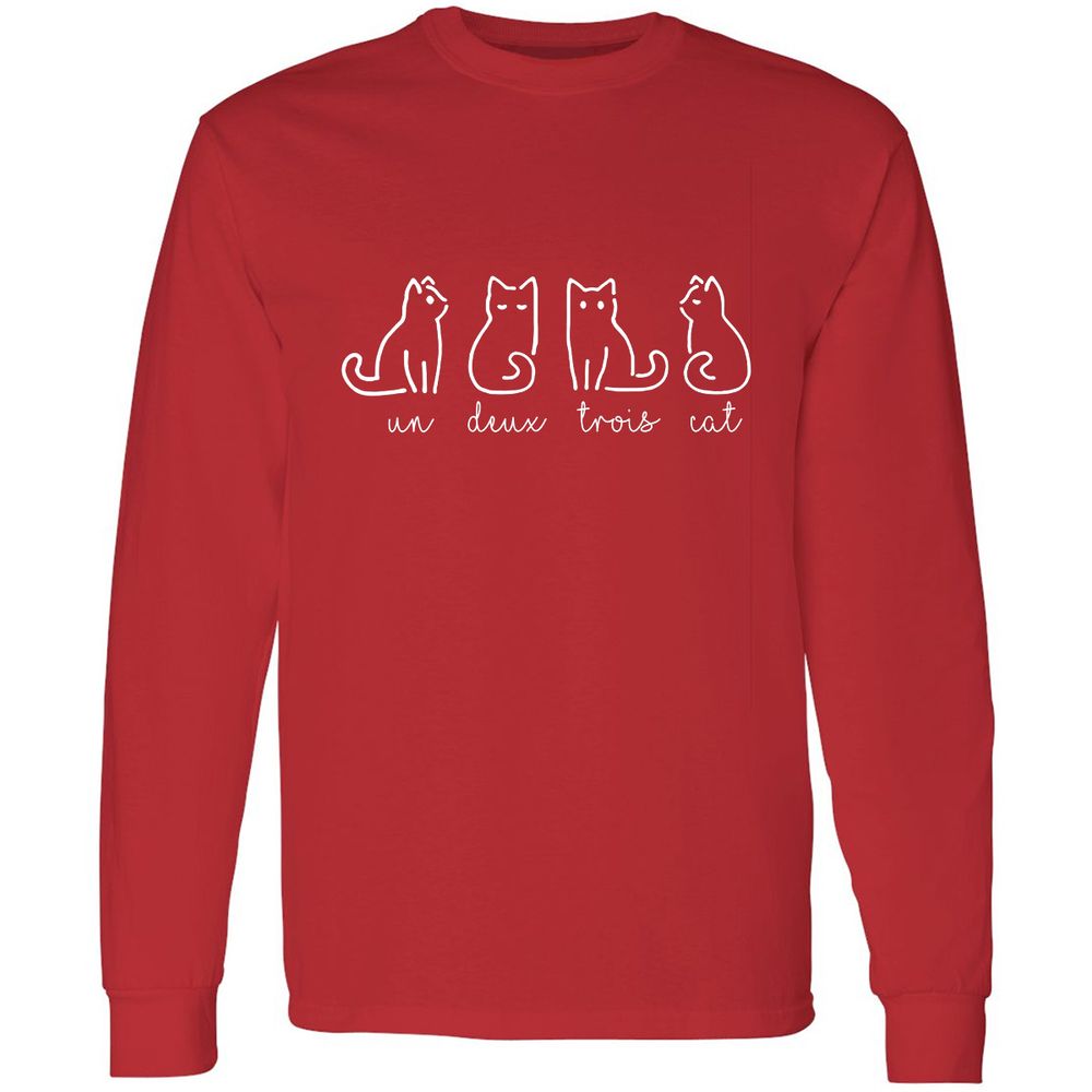 Long Sleeve T-Shirt - PR38D4M1 - Red - 14