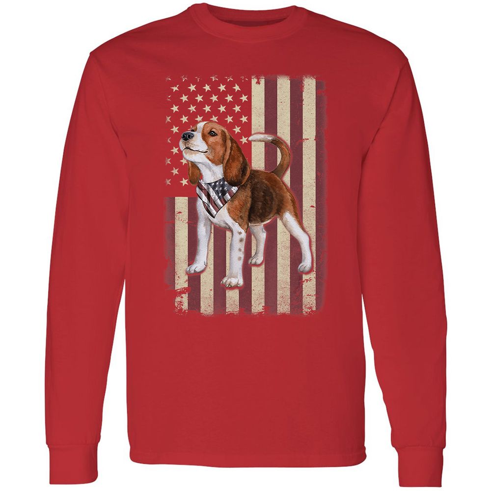 Long Sleeve T-Shirt - 21V2CGGJ - Red - 14