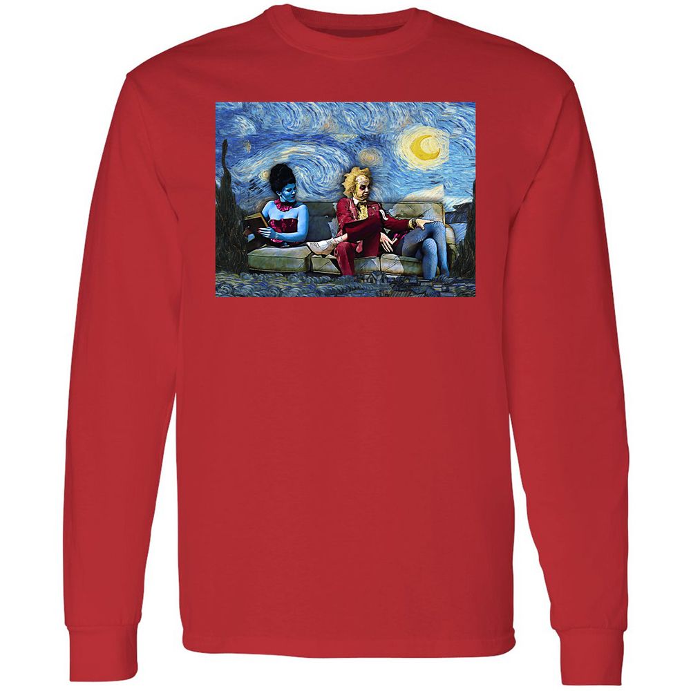 Long Sleeve T-Shirt - UJXUFJK8 - Red - 14