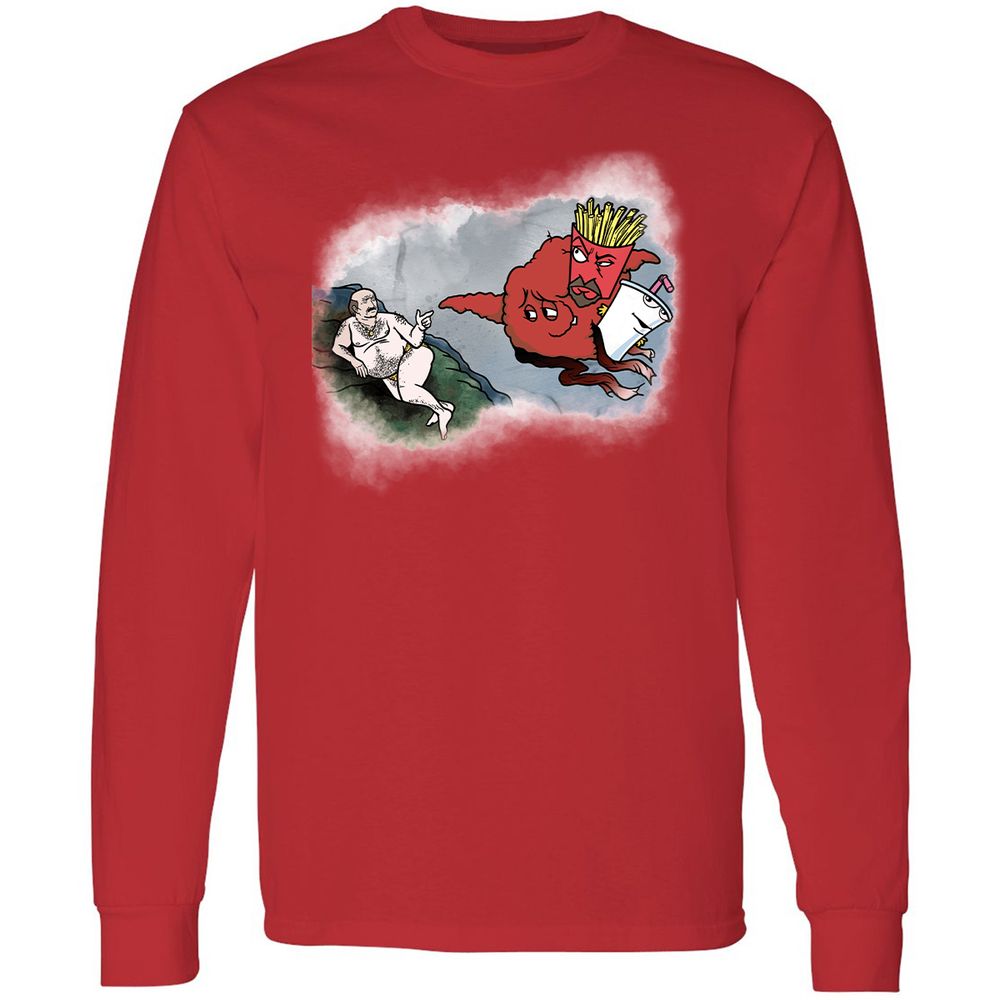 Long Sleeve T-Shirt - SQXZ5MCW - Red - 14