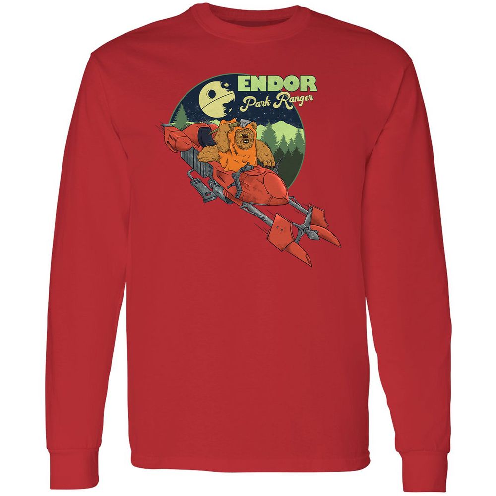Long Sleeve T-Shirt - FAR6ELM2 - Red - 14
