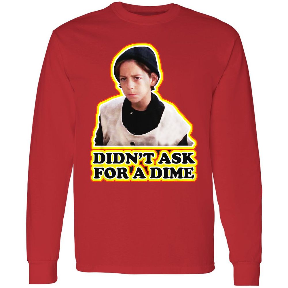 Long Sleeve T-Shirt - A9ZH8JLH - Red - 14