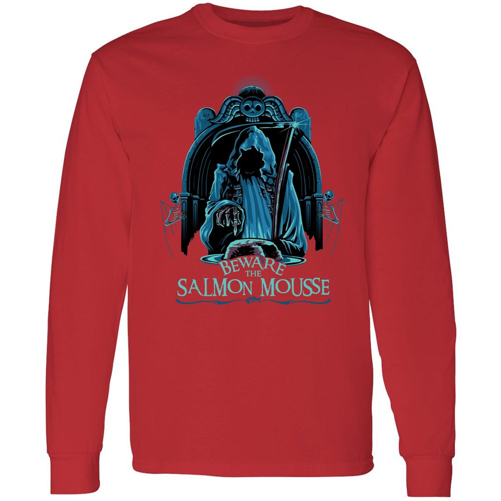 Long Sleeve T-Shirt - 7GSL3EH6 - Red - 14