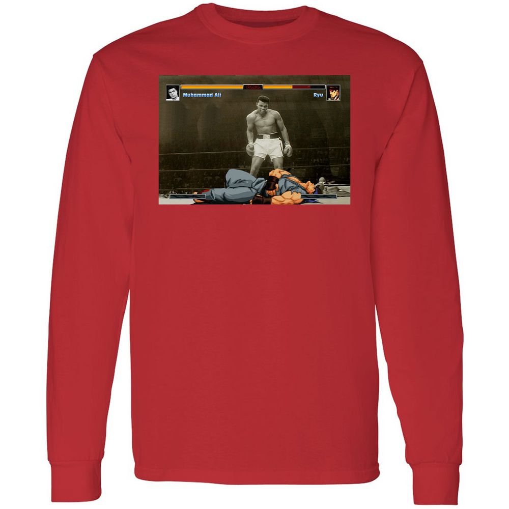 Long Sleeve T-Shirt - SHPUH31A - Red - 14