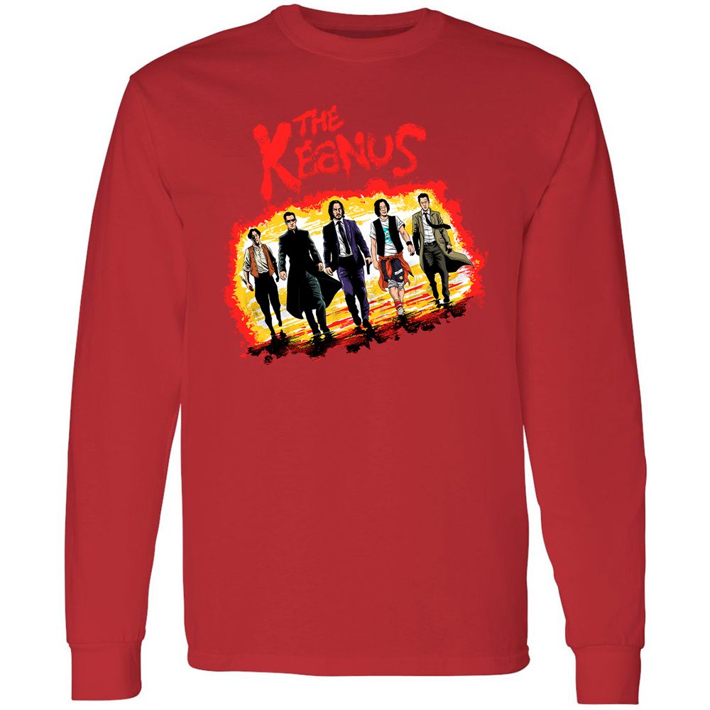 Long Sleeve T-Shirt - DMG7HMLX - Red - 14