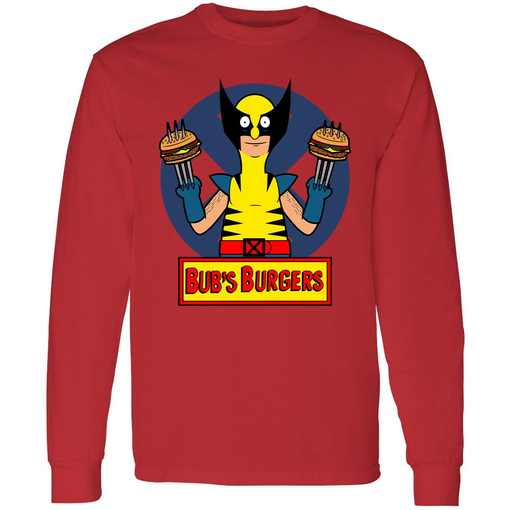 Long Sleeve T-Shirt - 7FP9L5GE - Red - 14