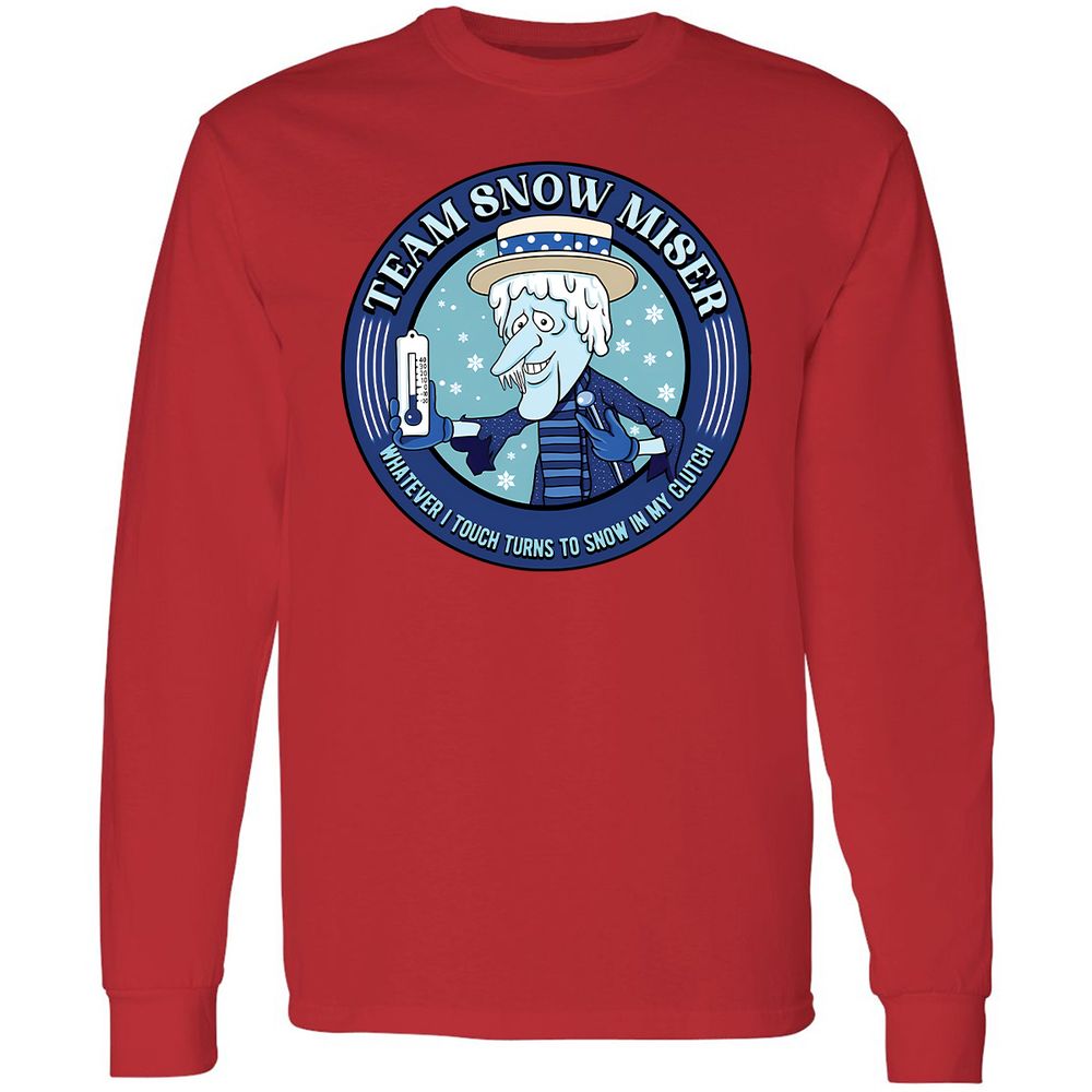 Long Sleeve T-Shirt - 5VA6KT35 - Red - 14