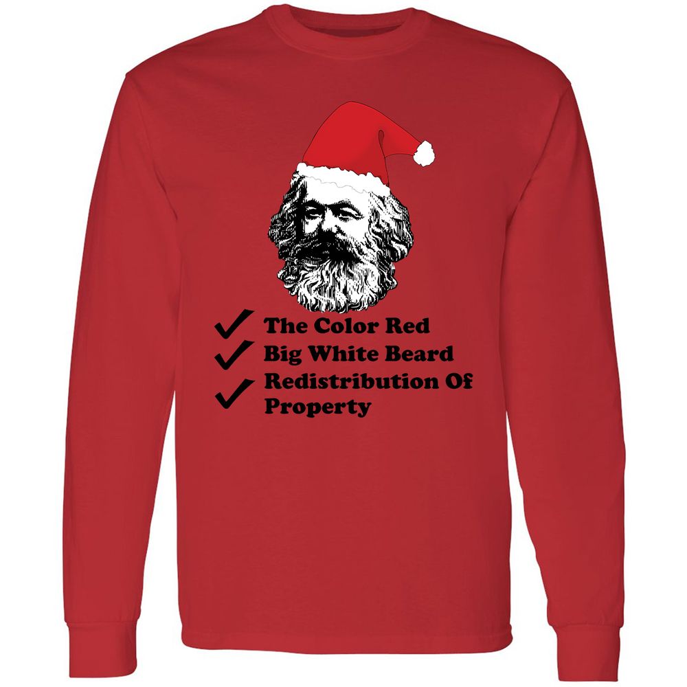 Long Sleeve T-Shirt - CA5VSWBW - Red - 14