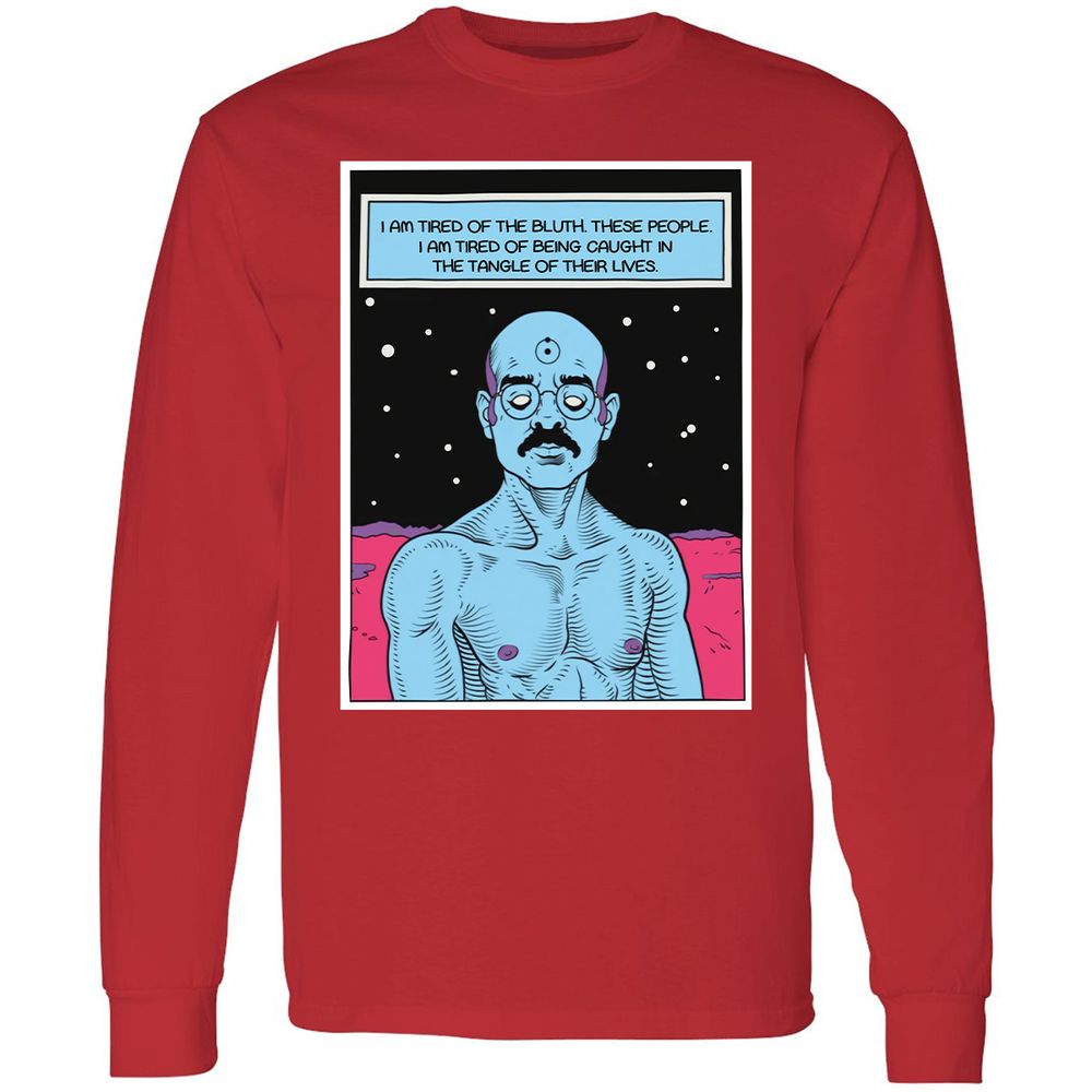 Long Sleeve T-Shirt - 2B332L7P - Red - 14
