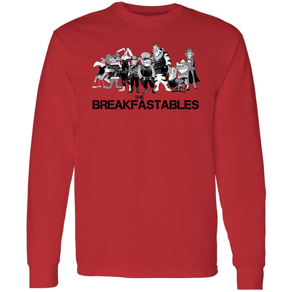 Long Sleeve T-Shirt - KU9XSV28 - Red - 14