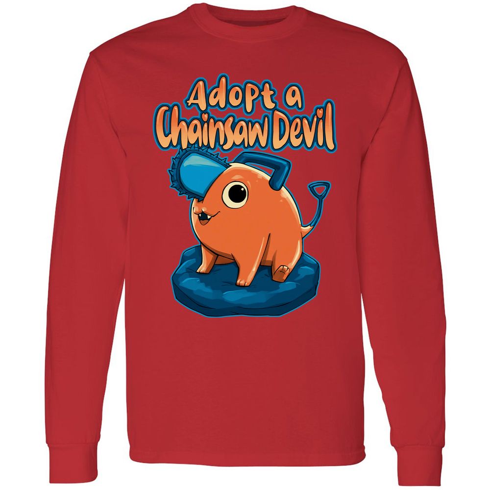 Long Sleeve T-Shirt - EW5YDDML - Red - 14