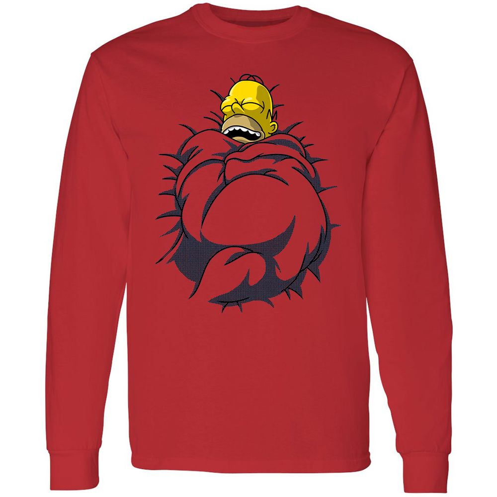 Long Sleeve T-Shirt - LMF734TT - Red - 14