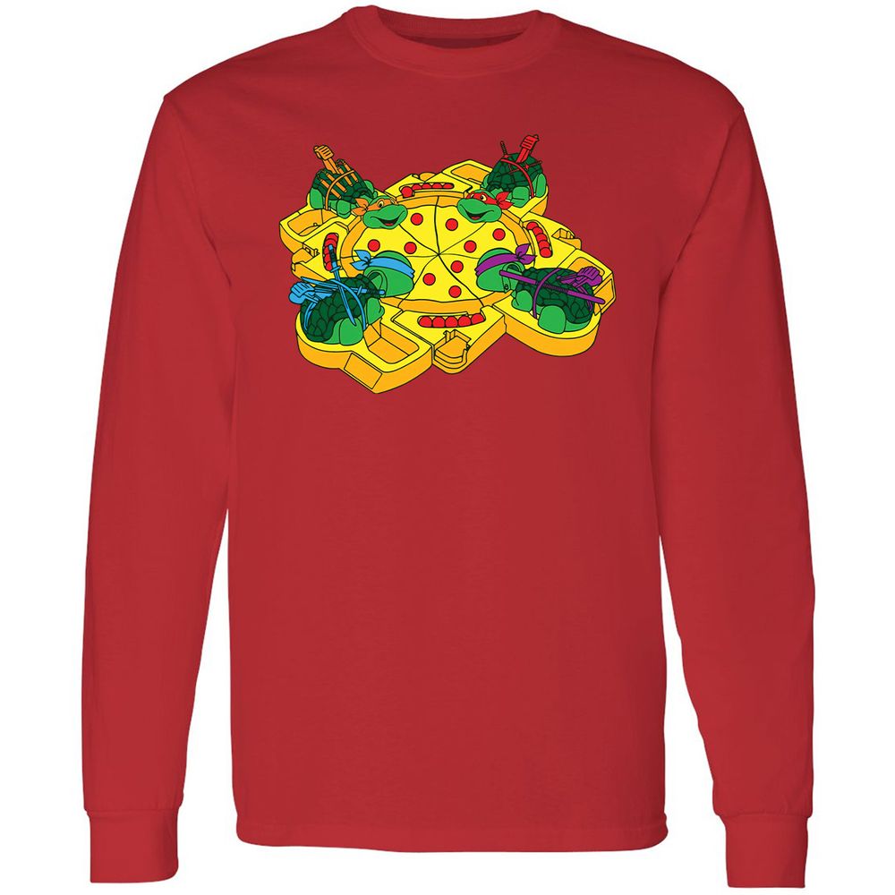 Long Sleeve T-Shirt - NYXENMAC - Red - 14